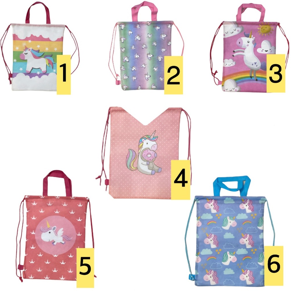 Unicorn Drawstring Bags